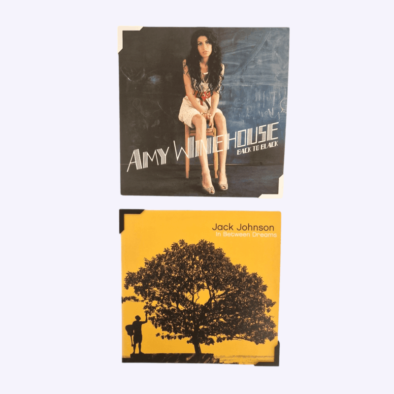 LP ophanghoekjes voor het ophangen van vinylhoezen aan de muur