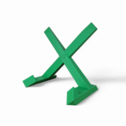 Platenstandaard kruis, vinyl houder gekleurd - Afbeelding 10